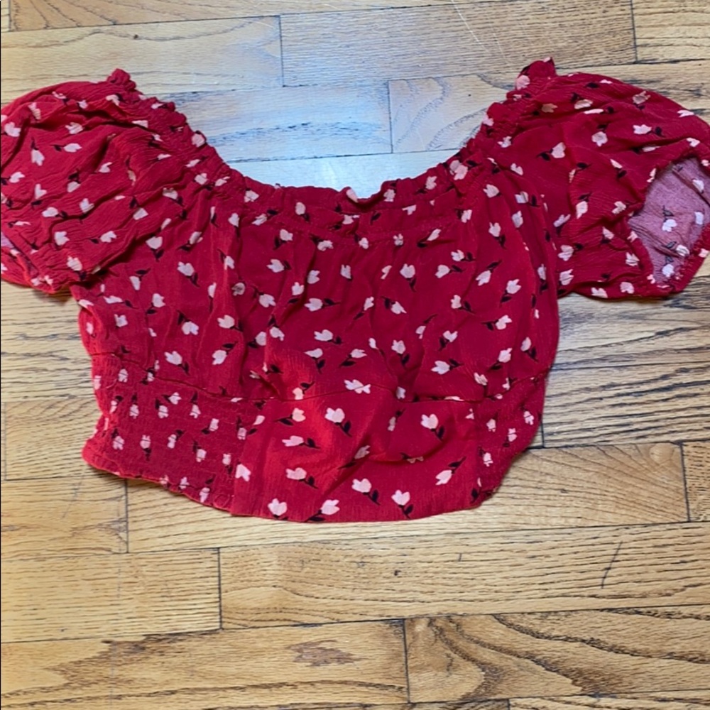 cropped blouse, brand new!!!